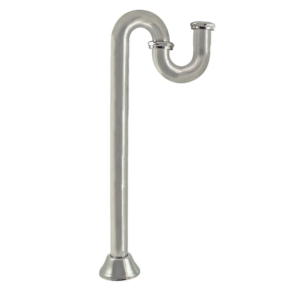 114Inch Brass STrap, 18 Gauge, Polished Nickel